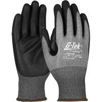 G-Tek&reg; Cut-Resistant Gloves with Touchscreen Capability, Size Small, 18 Gauge, Foam Nitrile Coated, PolyKor&reg; Shell, ASTM ANSI Level A4/EN 388 Level D Oxymax Inc
