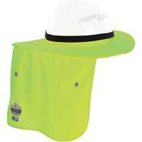 Chill-Its&reg; Lime Green FR Hard Hat Brim with Neck Shade Oxymax Inc