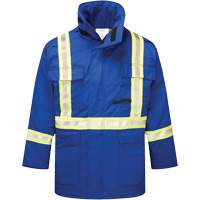 Avenger 9 oz Insulated Parka, Style 3215, Men's, X-Small, Blue Oxymax Inc