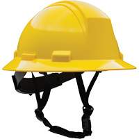 Kilimanjaro Full Brim Safety Helmet with HDPE Shell, Meets CSA Type 2, Ratchet Suspension, Non-Vented Oxymax Inc