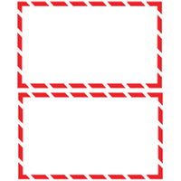 WHMIS Labels 200/Pkg, Paper, Roll, 4-3/4" L x 8-1/2" W Oxymax Inc