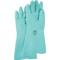StanSolv&reg; Z-Pattern Grip Gloves, Size 6/X-Small, 13" L, Nitrile, 15-mil Oxymax Inc
