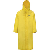 Hurricane Flame Retardant/Oil Resistant Rain Suits - 48" Coat, 5X-Large, Yellow SAP014 | Oxymax Inc