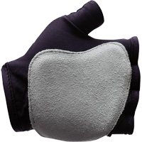 Anti-Impact Fingerless Right-Hand Glove, X-Small, Split Leather Palm, Slip-On Cuff Oxymax Inc