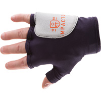 Gants de protection sans doigts paume/c&ocirc;t&eacute;, droit, T-petit, Paume en Su&egrave;de, Poignet &agrave; enfiler Oxymax Inc