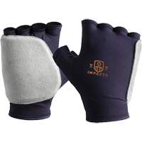 Palm and Side Impact Glove Liner-Right, X-Small, Grain Leather Palm, Slip-On Cuff SR303 | Oxymax Inc