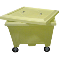 Extra Large Tote with 8" Wheels, 223 US gal. Capacity SR412 | Oxymax Inc