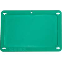 &eacute;tiquette vierge pour vanne, Plastique, 4-3/4" la x 3-1/4" h Oxymax Inc