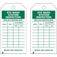 &eacute;tiquettes de rapport d'inspection, Polyester, 4" la x 7" h, Anglais Oxymax Inc