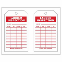 &eacute;tiquettes de rapport d'inspection, Polyester, 4" la x 7" h, Anglais Oxymax Inc