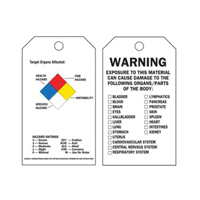 Étiquettes auto-plastifiantes du droit à l'information, Polyester, 3" la x 5-3/4" h, Anglais SX837 | Oxymax Inc