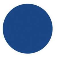 Étiquettes rondes inscriptibles, Cercle, 3" lo x 3" la, Bleu SY695 | Oxymax Inc