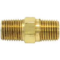 Male Hex Nipple, Brass Oxymax Inc