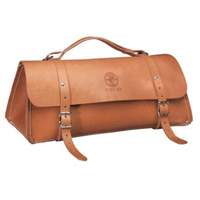 20" Deluxe Leather Bag, Leather, 1 Pockets, Brown Oxymax Inc