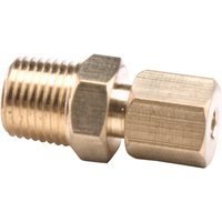 Compression Connectors - Tube to Male Pipe, 3/16" x 1/8" Oxymax Inc