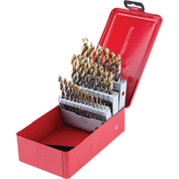 Jobber Drill Set, 29 Pieces, High Speed Steel Oxymax Inc