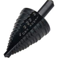 Foret &eacute;tag&eacute; no 12, 7/8" - 1-3/8", Incr&eacute;ments de 3/8", Acier rapide Oxymax Inc