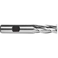 C615 End Mill, 3/4" Dia., 4 Flutes, High Speed Steel Oxymax Inc