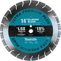 Lame diamant &agrave; bordure segment&eacute;e Ultra-Premium Plus Oxymax Inc