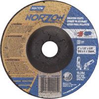 NorZon Plus SGZ Grinding Wheel, 4" x 1/8", 5/8" Arbor, Ceramic Alumina, Type 27 Oxymax Inc