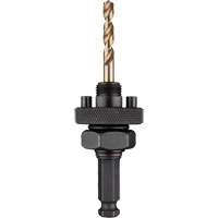 Hole Dozer Hole Saw Large Arbor with Cobalt Pilot Bit, 1-1/4" and Larger, 1/4" Shank Oxymax Inc