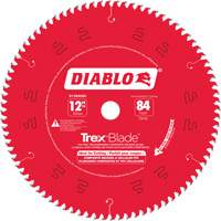 Lame de scie &agrave; d&eacute;couper Trex Blade, 12", 84 dents, Pour Plastique/Plastique Oxymax Inc
