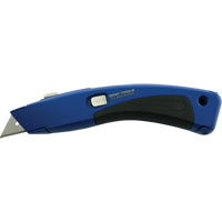 Couteau utilitaire, Robuste, Prise en Plastique/Caoutchouc TCT964 | Oxymax Inc