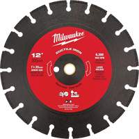 Circular Saw Blade, 12", Ductile Iron Use Oxymax Inc