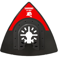 20-Grit Universal Fit 3-1/2" Oscillating Sanding Plate Oxymax Inc