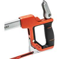 Scie &agrave; m&eacute;taux &agrave; tension rapide avec poign&eacute;e &agrave; double mat&eacute;riau, 12", Prise Ergonomique Oxymax Inc