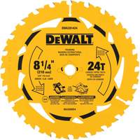 Ripping Circular Saw Blade, 8-1/4", 40 Teeth, Wood Use Oxymax Inc