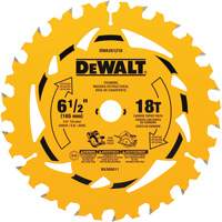 Framing Circular Saw Blade, 6-1/2", 18 Teeth, Wood Use Oxymax Inc
