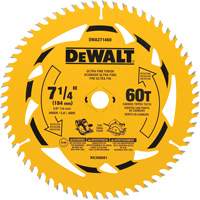 Circular Saw Blade, 7-1/4", 60 Teeth, Wood Use Oxymax Inc
