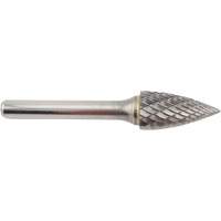 Fraise en carbure conique &agrave; coupe agressive &agrave; bout pointu, SG-5, 1/2" dia., 1/4" Tige, 1" Prof. de la coupe Oxymax Inc