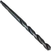 Small Taper Shank Drill Bit, 17/32", High Speed Steel, 4-5/8" Flute, 118° Point Oxymax Inc