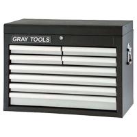 Coffre sup&eacute;rieur - 8 tiroirs, 26" la, 8 tiroirs, Noir Oxymax Inc