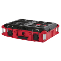 Packout Tool Box, 22" x 16" x 7", Black/Red Oxymax Inc