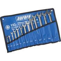 Fixed Head Wrench Set, 13 Pieces, Imperial Oxymax Inc