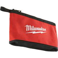Zipper Pouch, Canvas, 1 Pockets, Black/Red Oxymax Inc