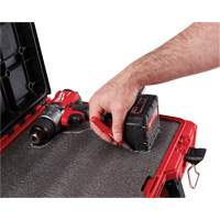 Packout Tool Case with Customizable Insert, 20-7/10" x 15-1/5" x 6-1/5", Black/Red Oxymax Inc
