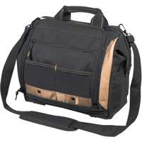Multi-Compartment Tool Carrier, Polyester, 33 Pockets, Black Oxymax Inc