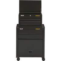 100 Series Tool Chest & Cabinet, 5 Drawers, 26-1/2" W x 14" D x 43-1/2" H, Black Oxymax Inc