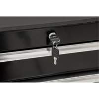 Chariot &agrave; outils &agrave; usage intensif, 7 tiroirs, 28" la x 22" p x 42-3/8" h, Noir Oxymax Inc