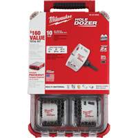 Trousse de scie cloche Packout Hole Dozer, 10 morceaux Oxymax Inc