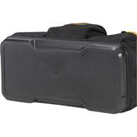 Molded Base Big-Mouth Tote Tool Bag, Ballistic Polyester, 23 Pockets, Black/Blue Oxymax Inc