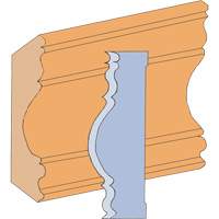 Large Cove Moulding Cutter Set Oxymax Inc