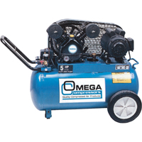 Professional Series Air Compressors, Electric, 16.6 Gal. (20 US Gal), 135 PSI, 115/1 V Oxymax Inc