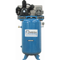 Industrial Series Air Compressors - Vertical Compressors - Two Stage, 66.6 Gal. (80 US Gal) Oxymax Inc