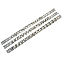 Rail porte-douilles &agrave; entraînement 1/4" SCH-14 avec 16 attaches de retenue Oxymax Inc