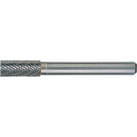 Solid Carbide Burrs - Cylinder Shape with End Cut, SB-43, 1/8" Dia., 1/8" Shank, 9/16" Depth of Cut Oxymax Inc